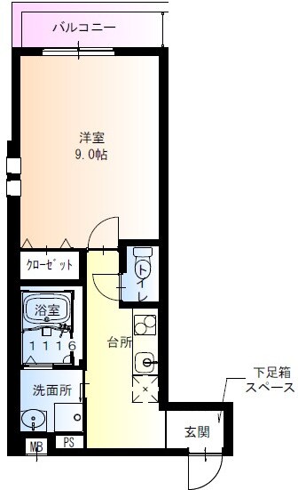 フジパレス今川駅東1番館の物件間取画像