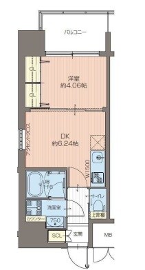 プレジオ布施EUROの物件間取画像