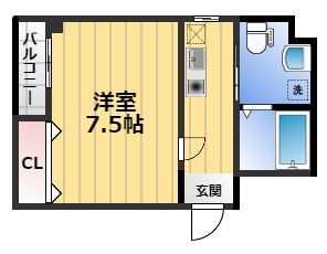 第10美和マンションの物件間取画像