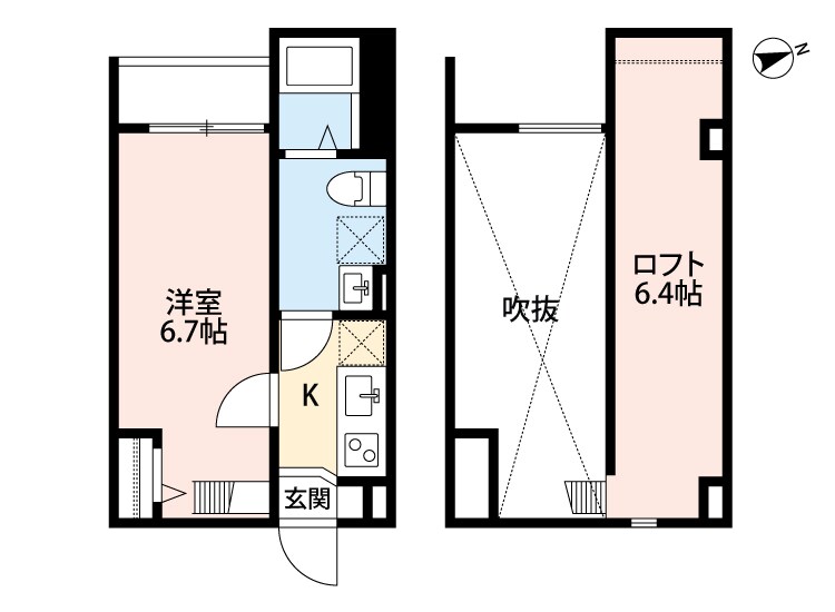 瓢箪山駅 徒歩12分 1階の物件間取画像