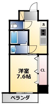 グリュックメゾン　S-SHINFUKAE13の物件間取画像