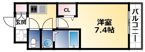 フォーリアライズ天王寺ヴァロールの物件間取画像