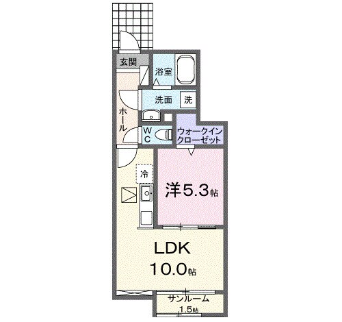 南新田１丁目アパートの物件間取画像