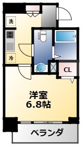 エグゼ大阪城イーストの物件間取画像