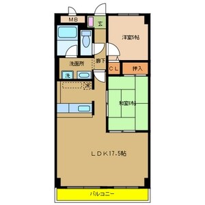 カサグランデの物件間取画像