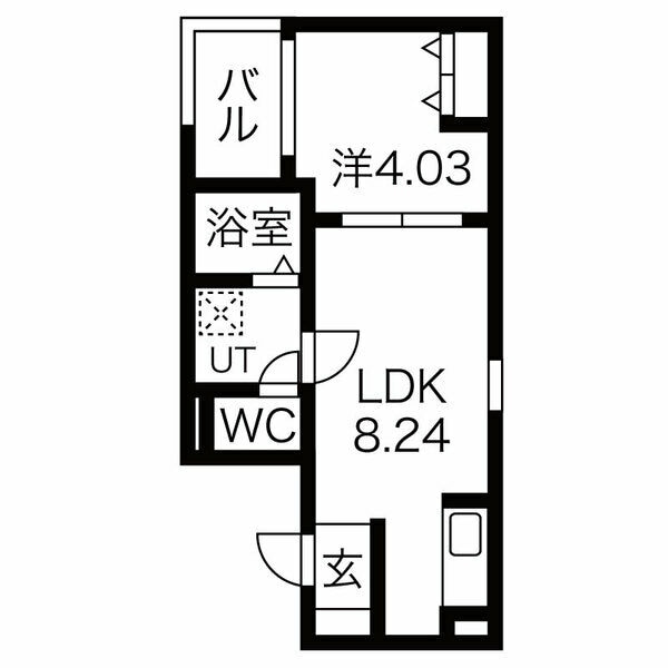 F+style大蓮東2号館の物件間取画像