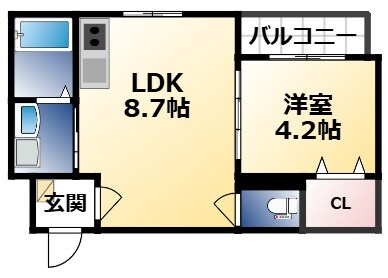 エヌアンドエスヴィラⅣの物件間取画像