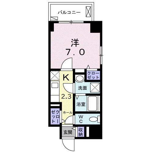 ヘスティアの物件間取画像