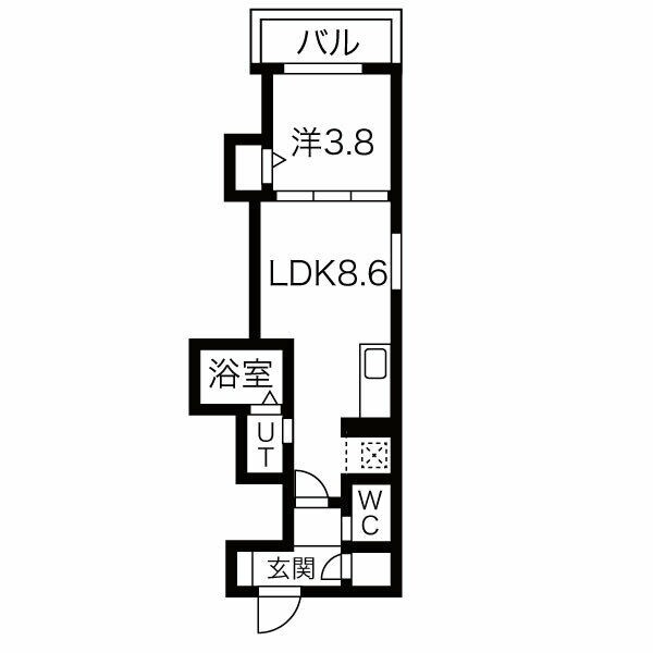 Lunariaの物件間取画像