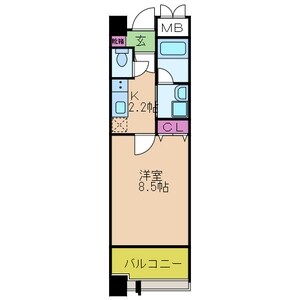 オルゴグラート鶴見の物件間取画像