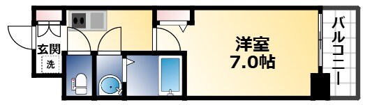 フォーリアライズ大阪イーストゲートの物件間取画像