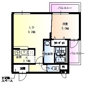 フジパレス鶴見XI番館の物件間取画像