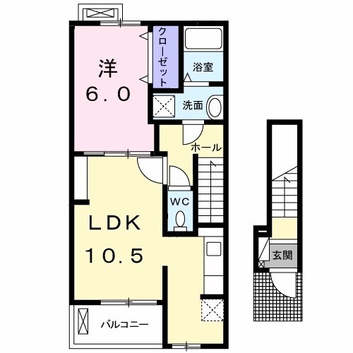 ブローテ花園の物件間取画像