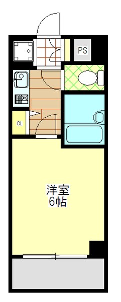 グランデージ新深江の物件間取画像