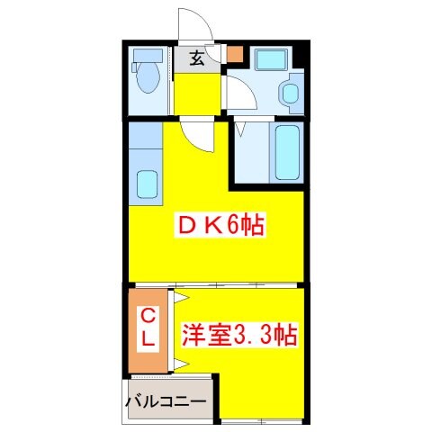 エミリア川内05の物件間取画像