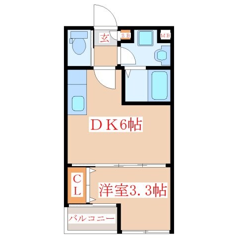 物件間取画像