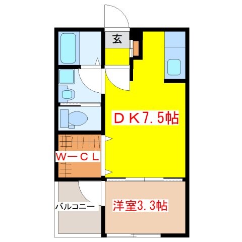 Fortuna05の物件間取画像