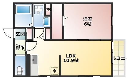 セジュール宮崎の物件間取画像