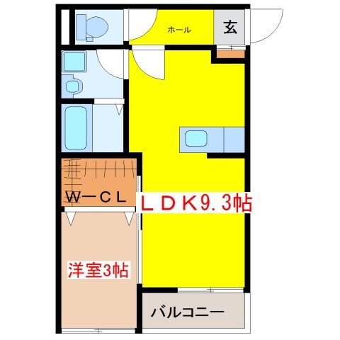 川内駅 徒歩14分 2階の物件間取画像