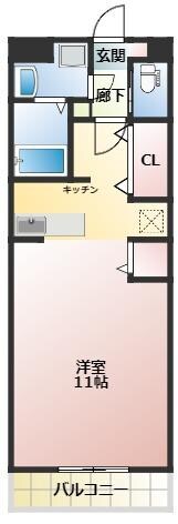 リバーヒルズの物件間取画像