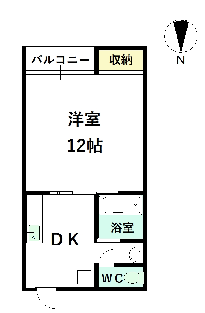 物件間取画像