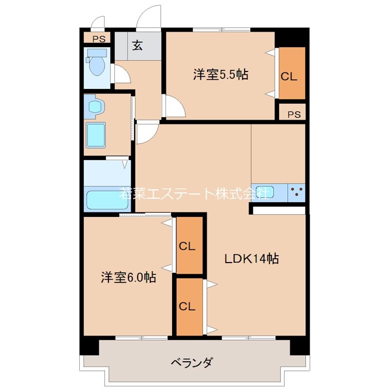 第二祥栄ビルの物件間取画像