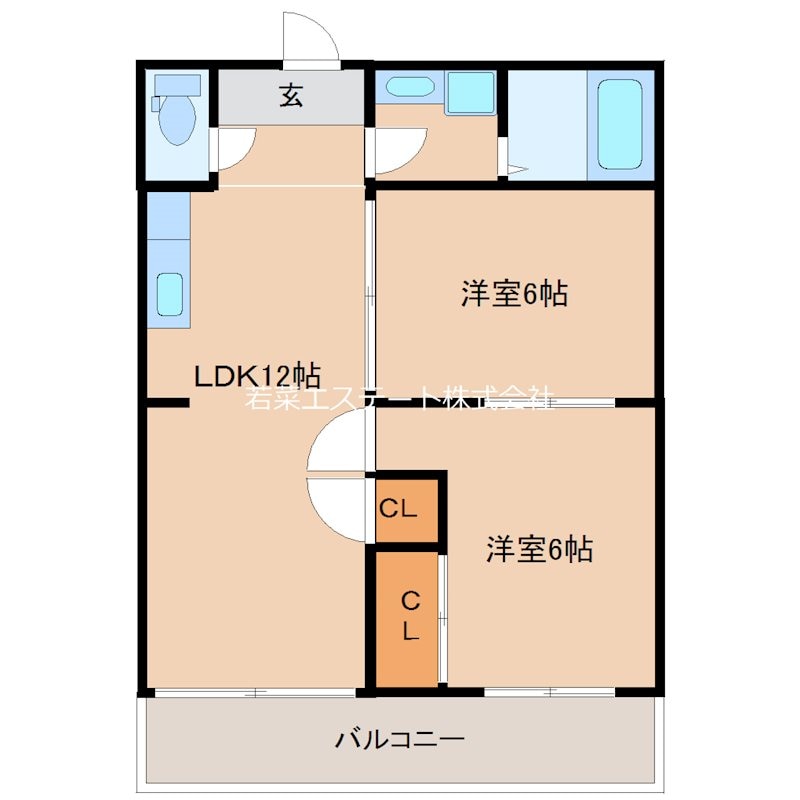 アシュレー国分の物件間取画像