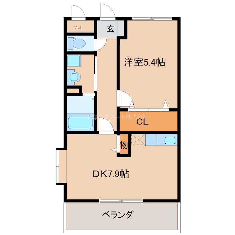 フィオーレの物件間取画像