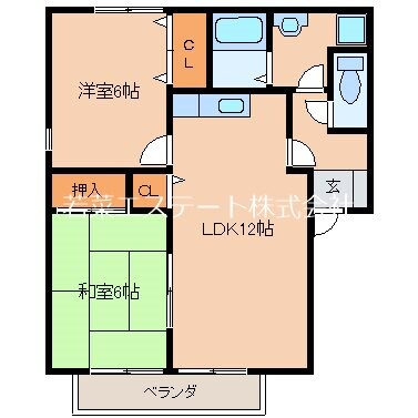 フィールドリバーIIの物件間取画像