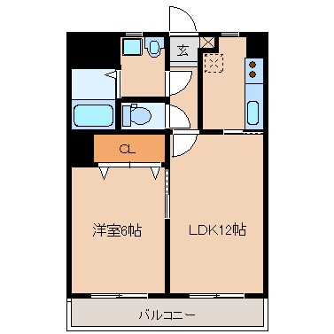 サンシャインの物件間取画像