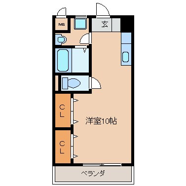 ピュアセントＴ1の物件間取画像