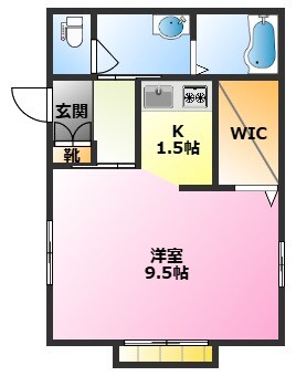 元住吉駅 徒歩5分 2階の物件間取画像