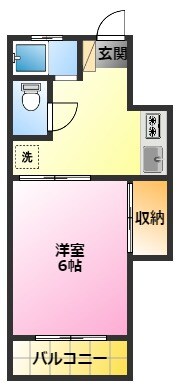 藤コーポの物件間取画像