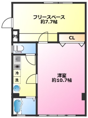 Gレジデンスファーストの物件間取画像