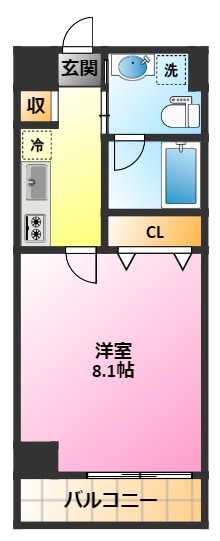 ＢＥＣＫ住吉の物件間取画像