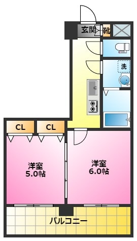 ＭＫ多摩川の物件間取画像