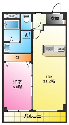 物件間取画像