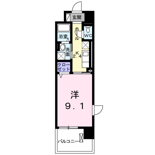 クラッシィの物件間取画像