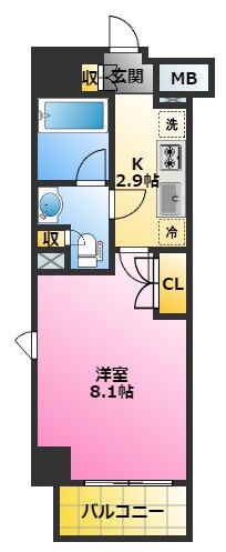 物件間取画像