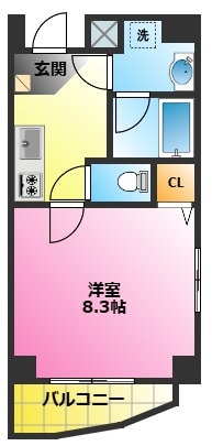 エトワール小杉の物件間取画像