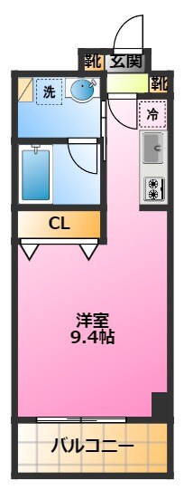 元住吉駅 徒歩14分 2階の物件間取画像