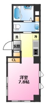 武蔵小杉駅 徒歩4分 1階の物件間取画像