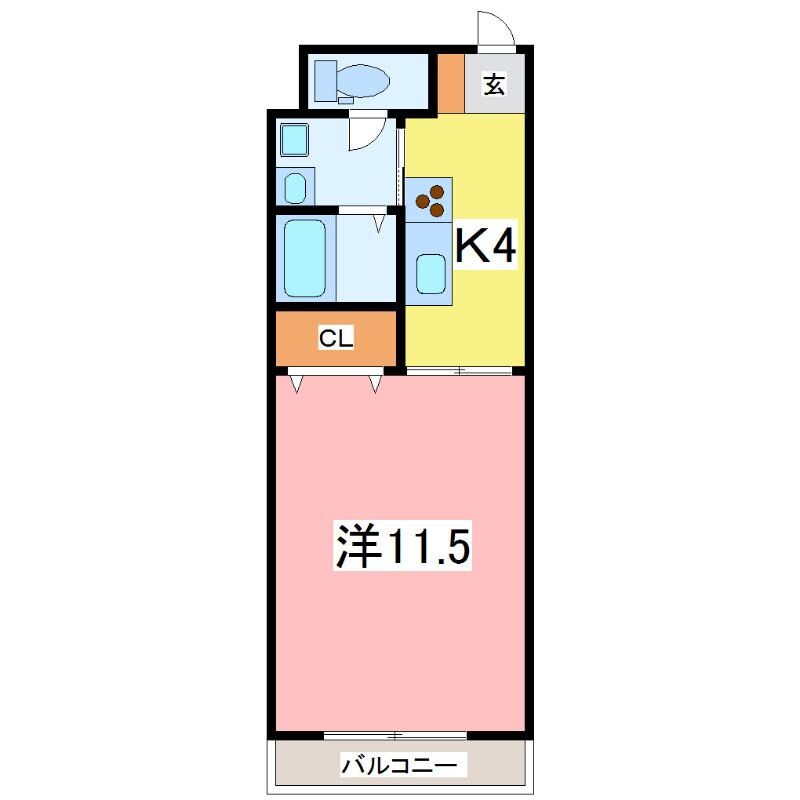 パラティーナ　南館の物件間取画像