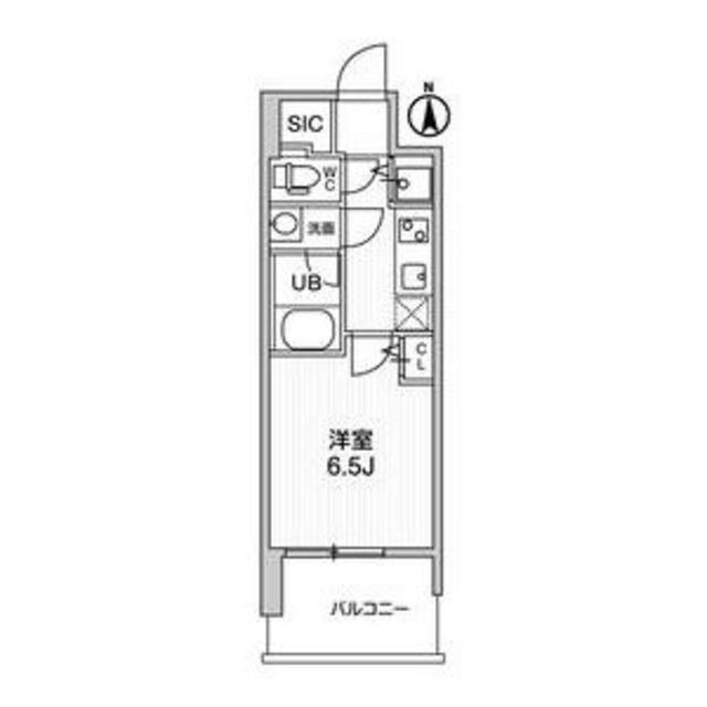 北巽駅 徒歩8分 7階の物件間取画像