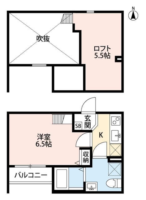 スターライト　夕星の物件間取画像