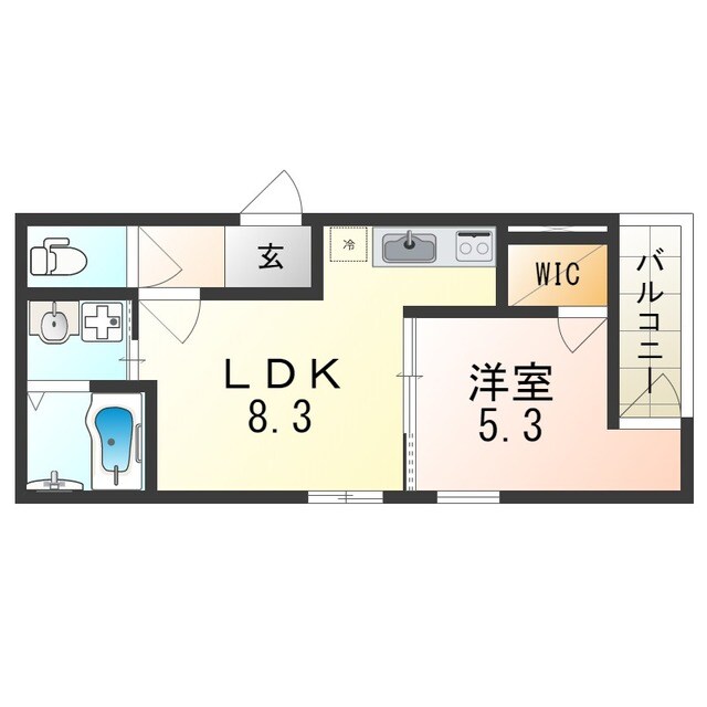 フジパレス長吉川辺サウスの物件間取画像