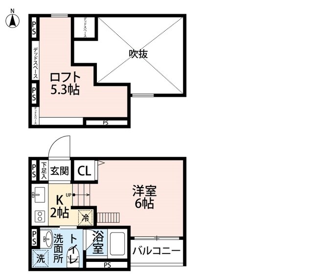 フェリーチェ鶴見の物件間取画像