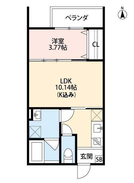 エスペランサの物件間取画像