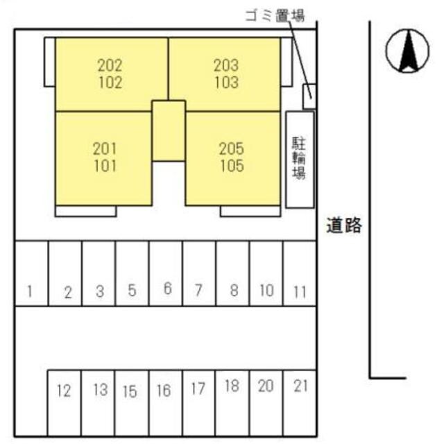 東花園駅 徒歩15分 1階の物件外観写真