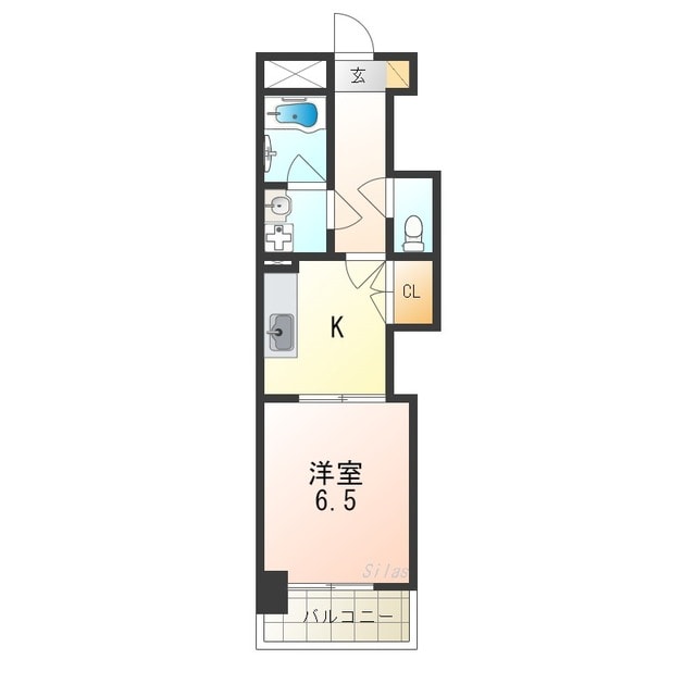 南田辺駅 徒歩9分 3階の物件間取画像